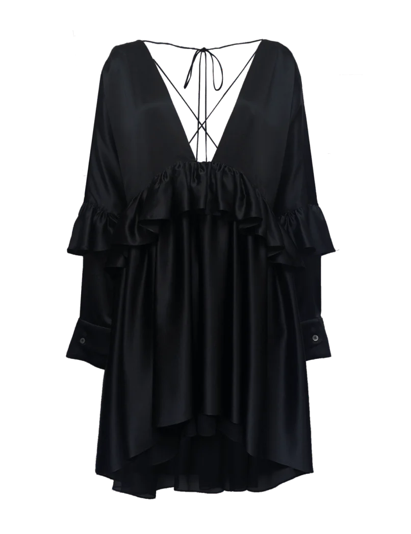 Ophelia Dress | Onyx