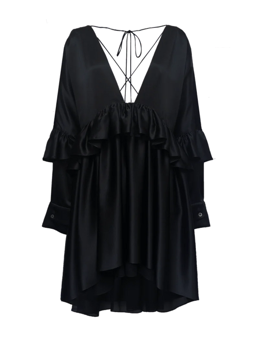 Ophelia Dress | Onyx