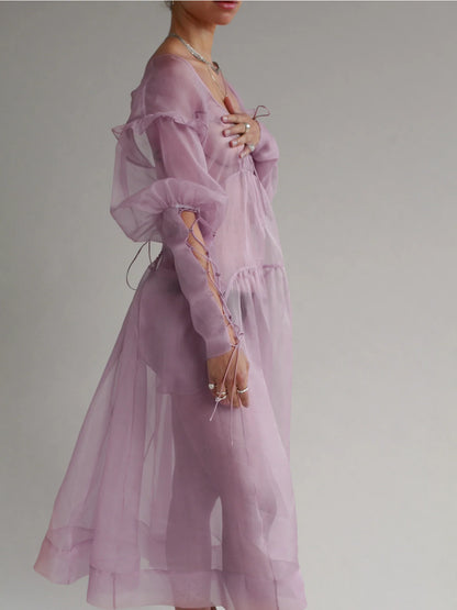 Persephone Dress • Silk Organza
